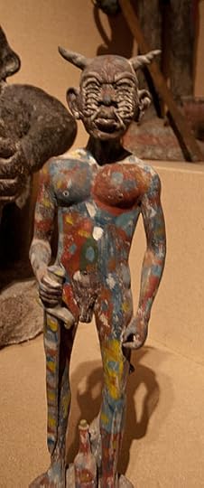 File:Haitian Vodou fetish statue devil with twelve eyes.jpg