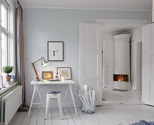 Home office. Sweden. Interior design by Alvhem. Photography by Cim EK. From the book Your Creative Haven by Donald M. Rattner (Skyhorse Publishing, 2019).