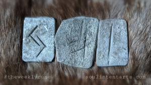 The Weekly Rune, cast for 1 December 2019 on Intentional Insights- by S. Kelley Harrell, Soul Intent Arts #theweeklyrune