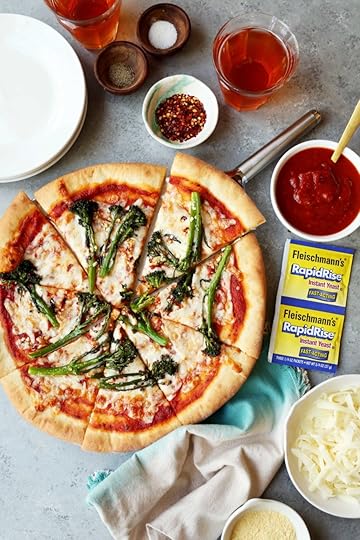 Spicy Broccoli Pizza with Homemade Pizza Crust
