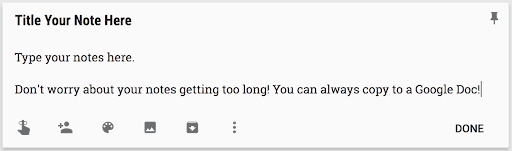 25+ Ways to Use Google Keep