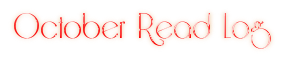 October Read Log