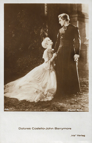 Dolores Costello and John Barrymore in When a Man Loves (1927)