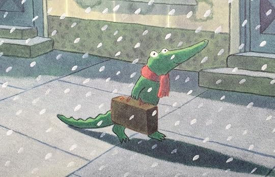 Detail from Melrose and Croc by Emma Chichester Clark (HarperCollins Children’s Books 2005) © 2005 by Emma Chichester Clark