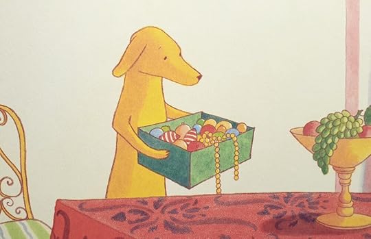 Detail from Melrose and Croc by Emma Chichester Clark (HarperCollins Children’s Books 2005) © 2005 by Emma Chichester Clark
