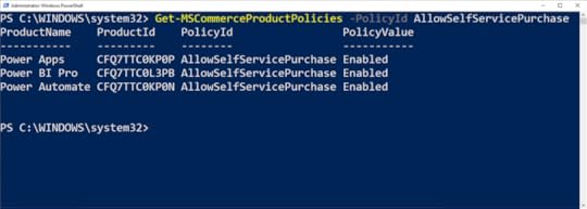 Disable Power Platform Self Service Purchasing 