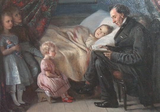 Hans Christian Andersen Reading by Elisabeth Jerichau-Baumann