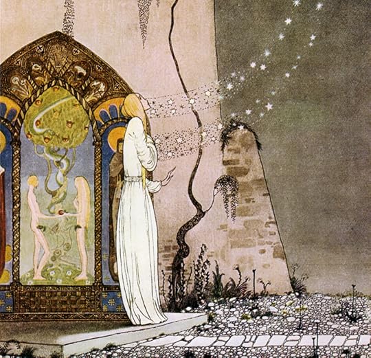Pop! Out flew the moon by Kay Nielsen
