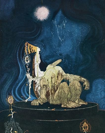 Pop! Out flew the moon.