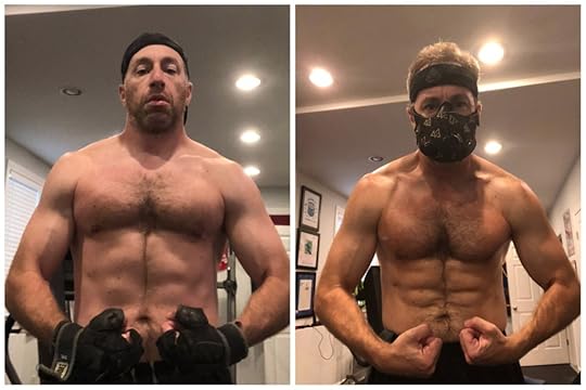 Fitness progression images 