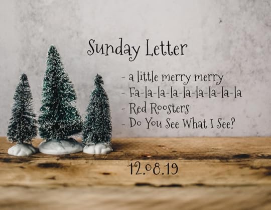 Sunday Letter