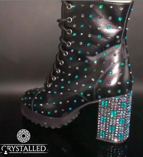 The shoes for the blue-wearing alternate.