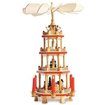 A Christmas pyramid from Lillian Vernon.