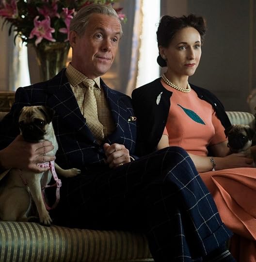 Alex Jennings as The Duke and Lia Williams as the Duchess were featured in Season 1 and 2 of The Crown. (This scene was set during 1953)