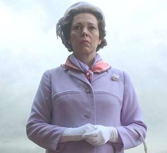 Olivia Colman as Queen Elizabeth in The Crown.
