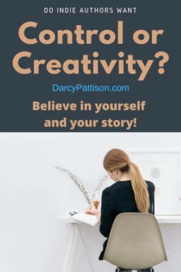 What do INdie authors want? Control or Creativity? 
