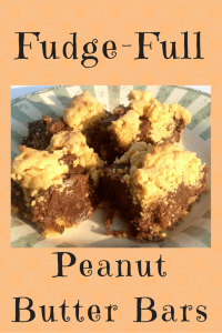 Fudge-Full Peanut Butter Bars