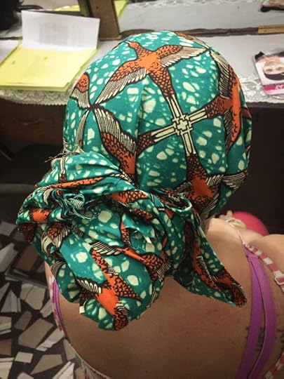Headwrapping Workshop, Global Mamas; Cape Coast, Ghana