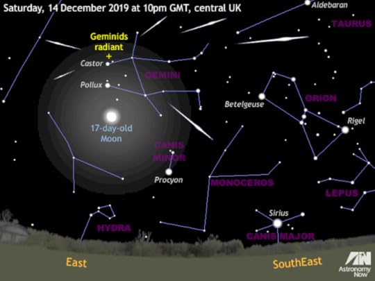 Image result for geminid meteor shower