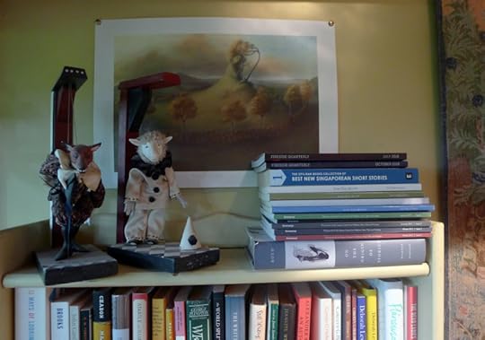 Puppets by Wendy Froud and print by Virginia Lee