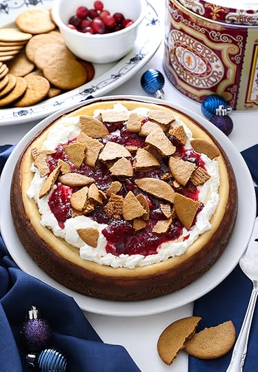 Gingersnap Cider Cheesecake