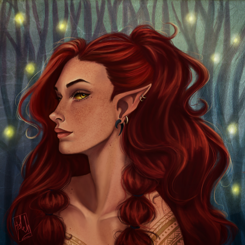 Image result for female wood elf drawings