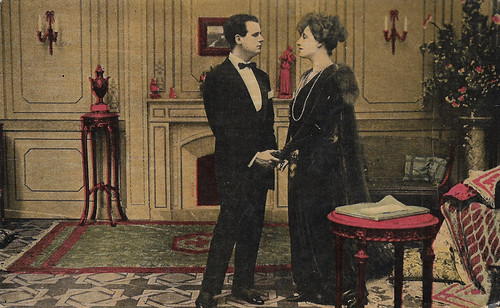 Hesperia and Tullio Carminati in Vertigine (1919)