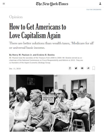 NYT: How to Get Americans to Love Capitalism Again