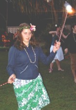 Christmas vacation, laua dancing, family traditions