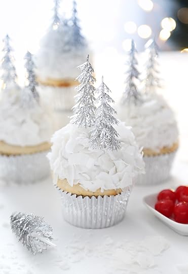 Coconut Cherry Amaretto Cupcakes