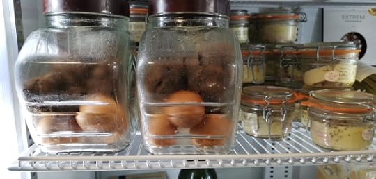 Eggs truffles foie gras