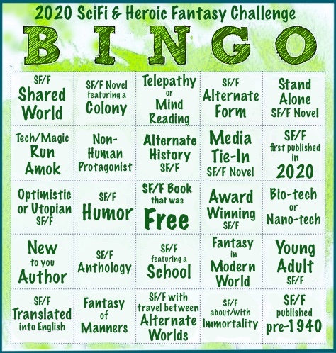 First Draft 2020 Bingo