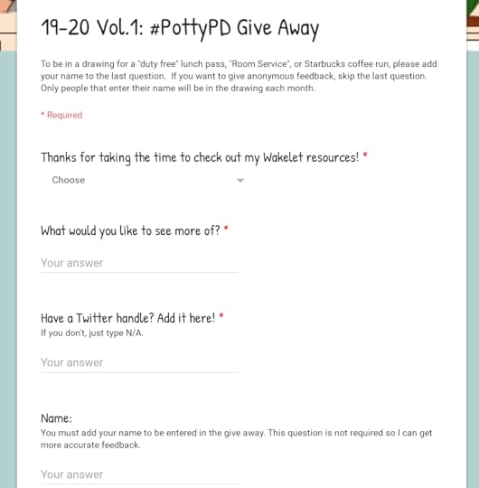 #PottyPD: How to Make the Most of a Captive Audience (FREE TEMPLATE