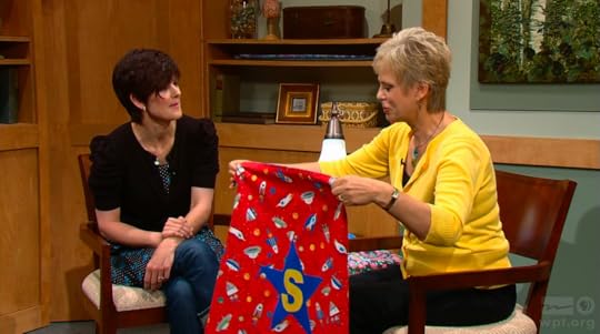 Capes for Kids on the Best of Sewing With Nancy with host Nancy Zieman and guest Terry Grahl founter of Enchanted Makeovers