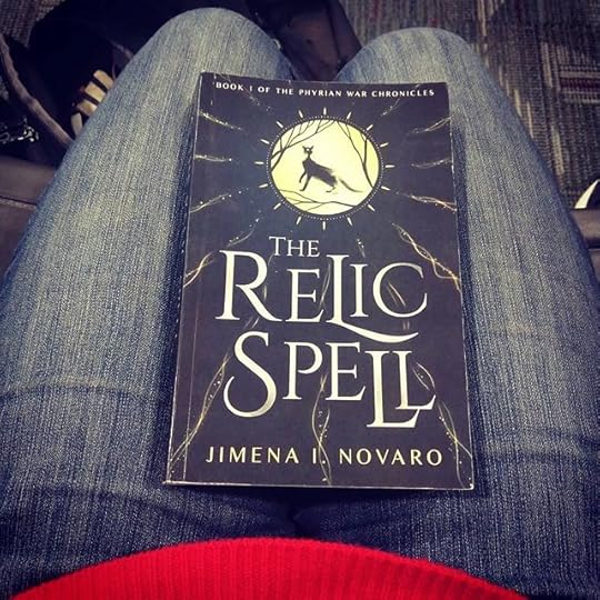 The Relic Spell is traveling across three continents with me today as I head home for the holidays! Check out my Instagram feed , where I’m posting pictures from my different stops.