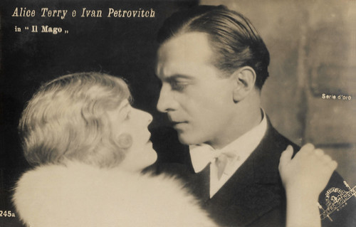 Alice Terry and Ivan Petrovich in The Magician (1926)