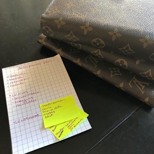 Yes, I planned out my planners. I’m that kind of person.