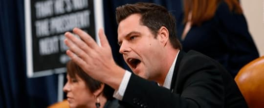 gaetz shouting