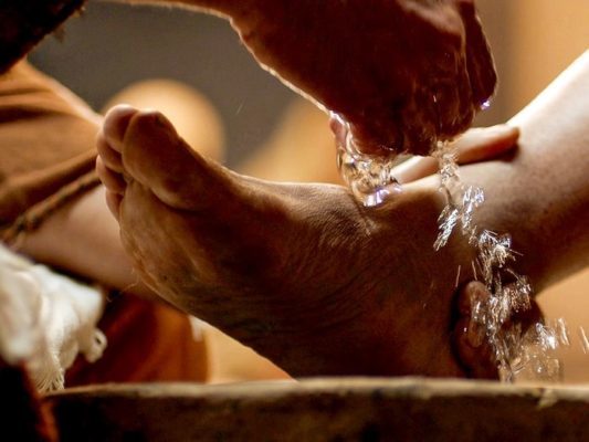 Image result for foot washing