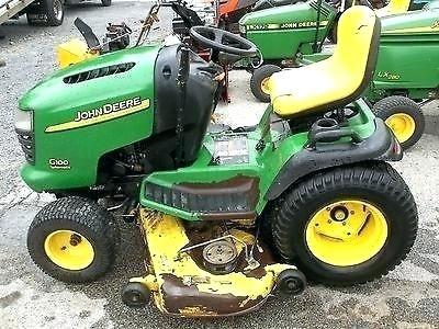 john deere lawn mower used parts hydro garden tractor tractors canada