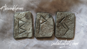 The Weekly Rune, cast for 22 December 2019 on Intentional Insights- by S. Kelley Harrell, Soul Intent Arts #theweeklyrune