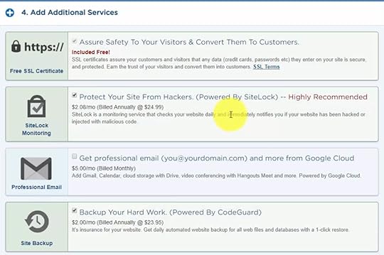 HostGator Additional Services