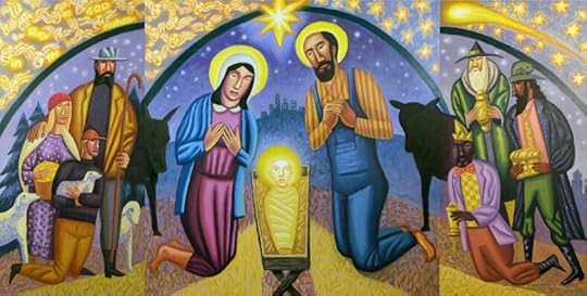 Nativity Triptych, by James Janknegt
