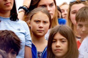 YEAR OF THE WOMAN: The steely-eyed gaze of Greta Thunberg (Shutterstock/Aaron-Schwartz)