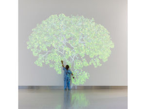 Mike Kelley 1 (2007) at the Cleveland Clinic by Jennifer Steinkamp (b. 1958) Steve Travarca photo