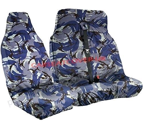 blue camo seat covers for trucks uflage van single double