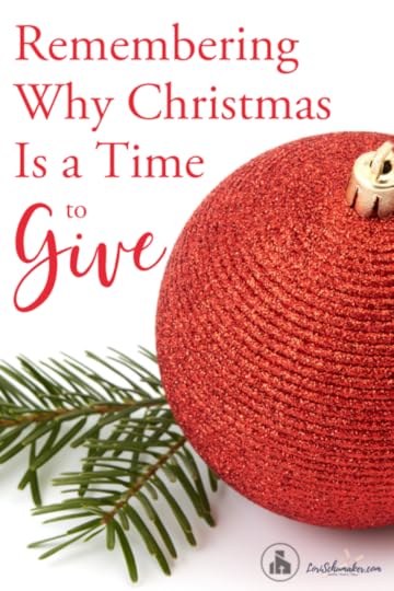 Remembering Why Christmas Is a Time to Give | There's a reason for all the gift giving — an important one. It's about the first gift ever given and the sacrifice behind it. #christmas #giving #gifts #christianliving #followingjesus