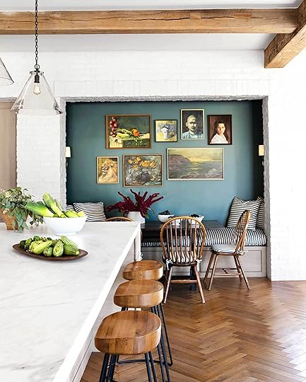 Image House Beautiful Design Molly Decorating Dining Room Accent Walls Are Cool Again Get Them Right Glamorous Wall