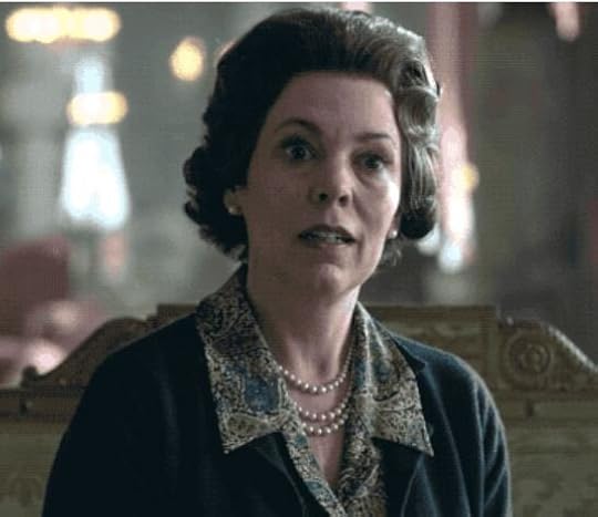 Olivia Colman as Queen Elizabeth on The Crown
