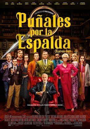 Rian Johnson escribe este homenaje al Cluedo, a Agatha Christie… Puñales por la Espalda es un whodonit clásico y diversísimo
